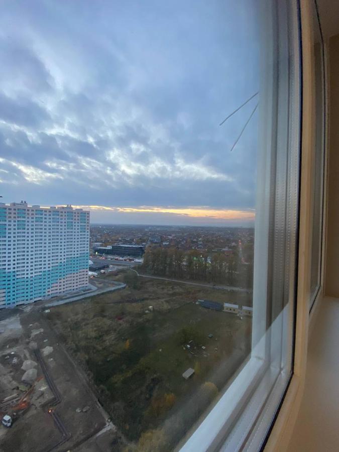 Замечательная Евродвушка Район Теремков 209 Kyiv Exterior foto